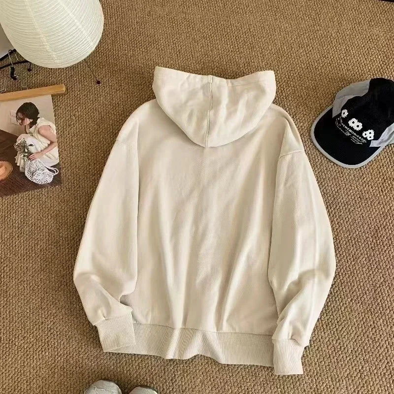 Cotton Lounge Hoodie Cardigan