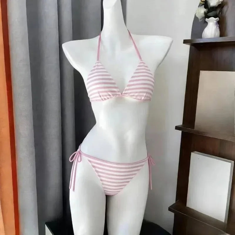 Petite Dot Ruffle Bikini Set
