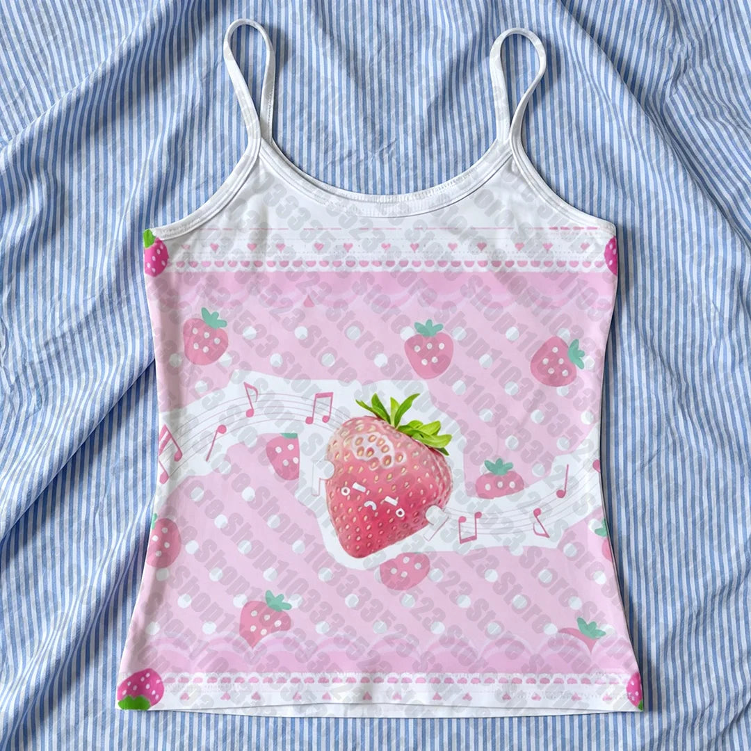 Strawberry Lounge Tank