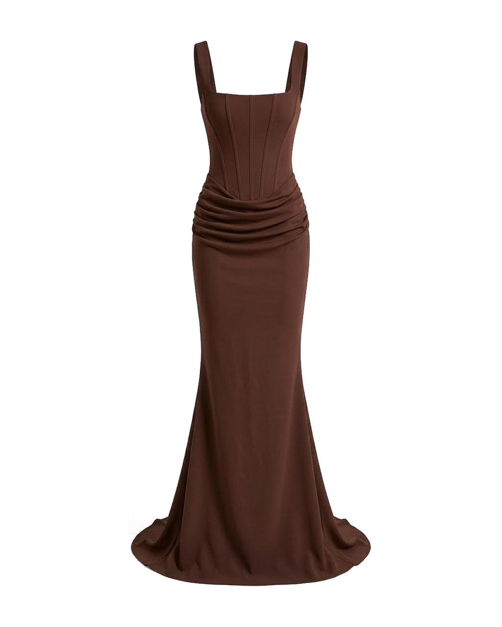 Soiree Lace Up Maxi Dress